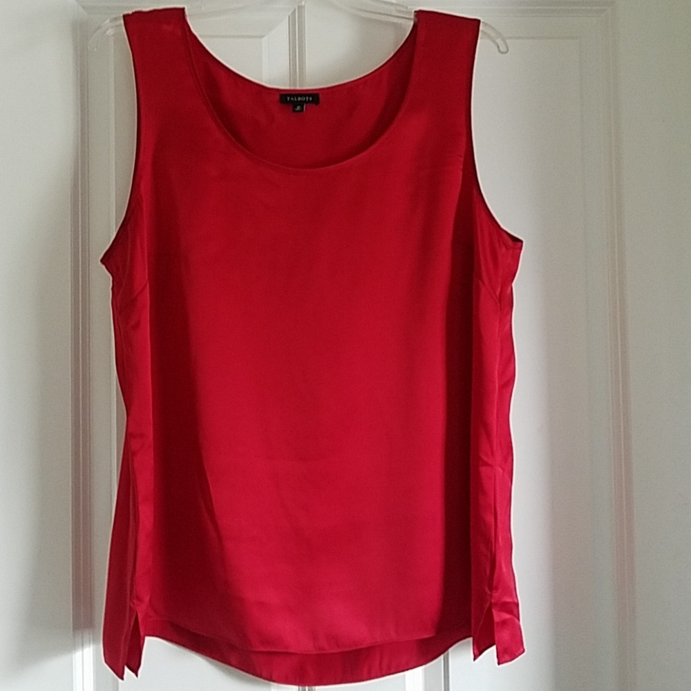 Talbots Silk Tank Top/Shell